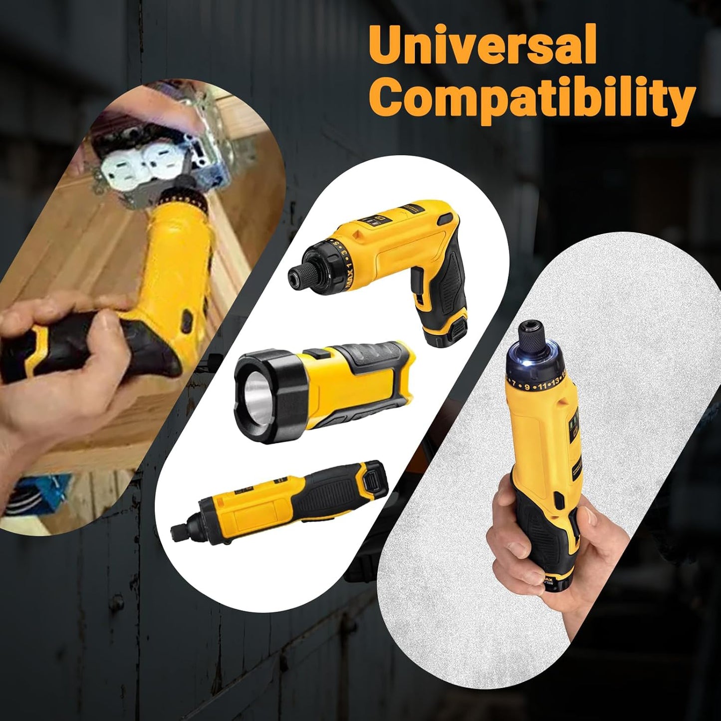 SHENTEC Opakowanie 2 szt. 2000mAh 8-Volt Bateria Zapasowa Kompatybilna z DEWALT