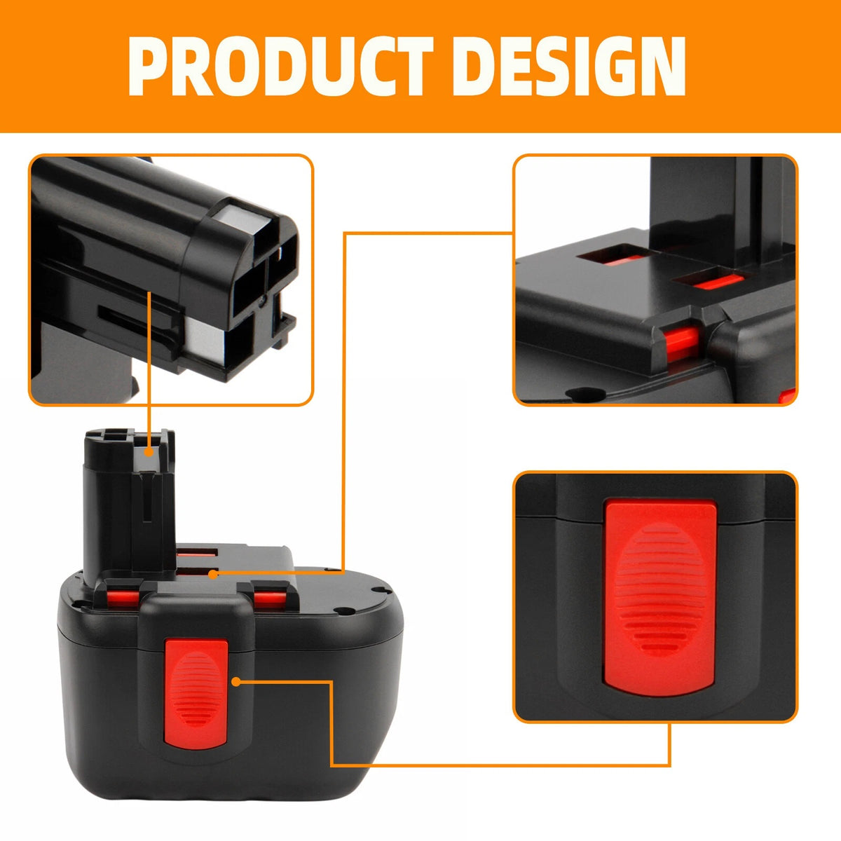 Akumulator SHENTEC 3500 mAh Ni-MH do Bosch BAT240 BAT299 BAT030 BAT031 GBH24VF