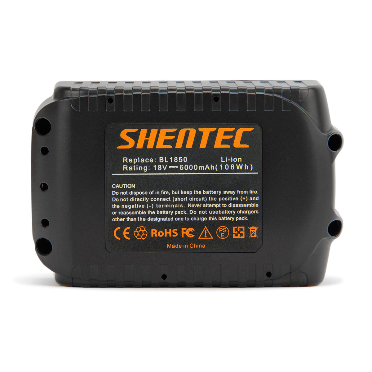 SHENTEC 2X Akumulator zamienny Li-ion 18V 6Ah do Makita BL1830 BL1840 BL1850 BL1860 194230-4 194205-3