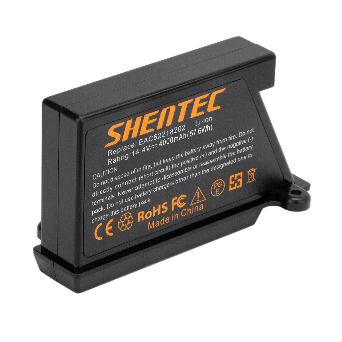 SHENTEC 2X 14.4V 4.0Ah Li-ion Bateria do LG EAC60766104 EAC60766105 EAC60766101 VR1012W
