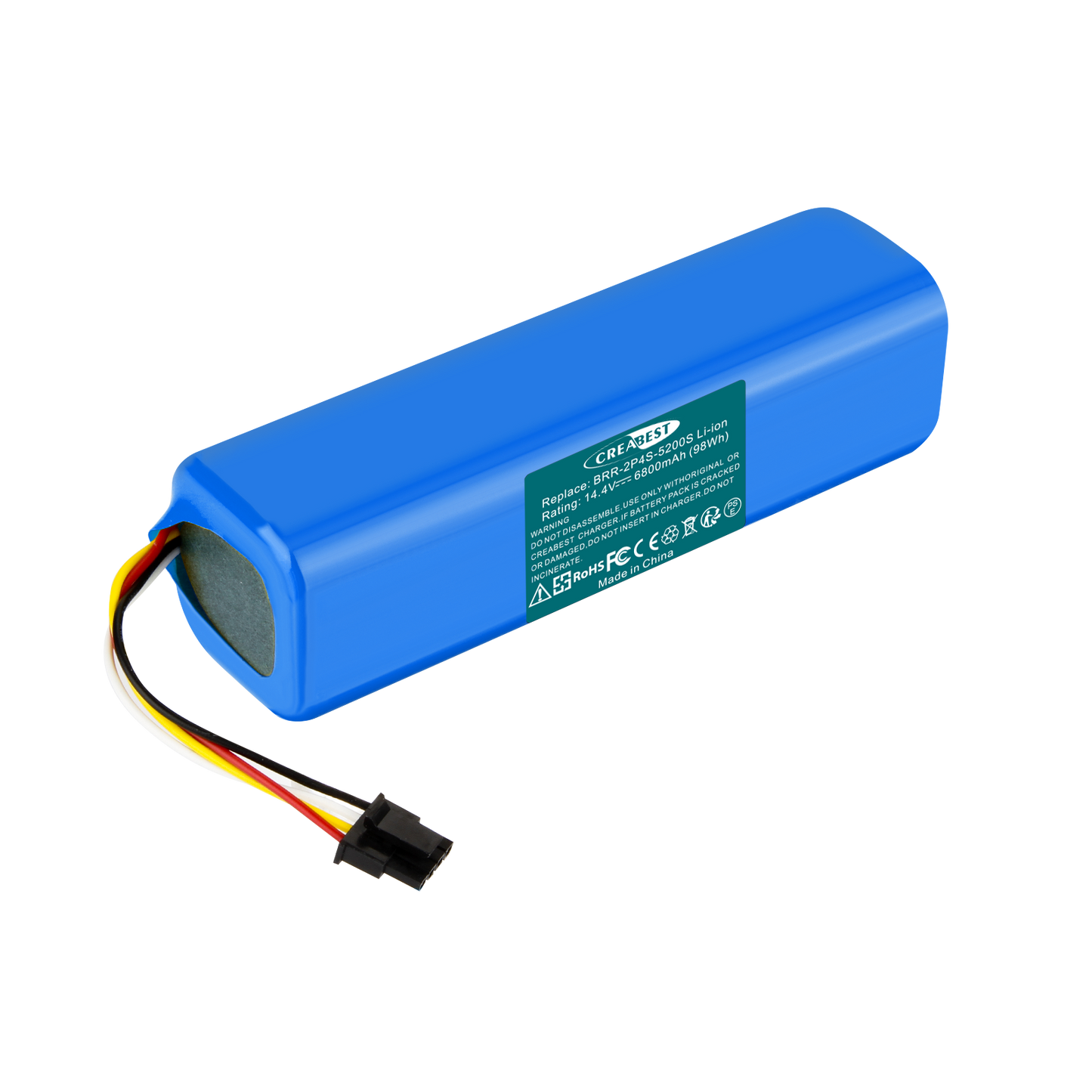 SHENTEC Zamienny akumulator Li-ion 14.4V 6800nAh BRR-2P4S-5200S do Xiaomi Roborock T4 T6 T7 Mijia S7