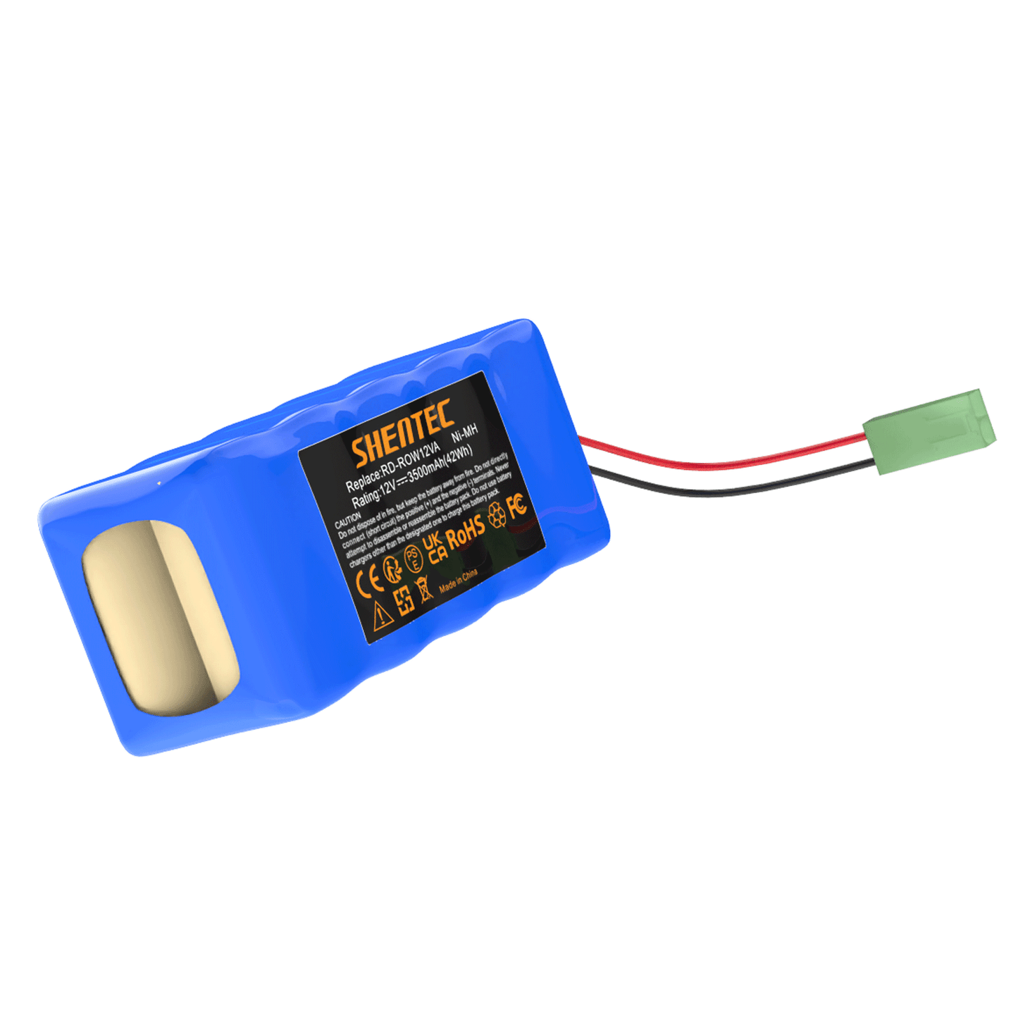 SHENTEC 3.5Ah 12V Akumulator zamienny RD-ROW12VA do Rowenta RH846301 RS-Rh5488 RH846501