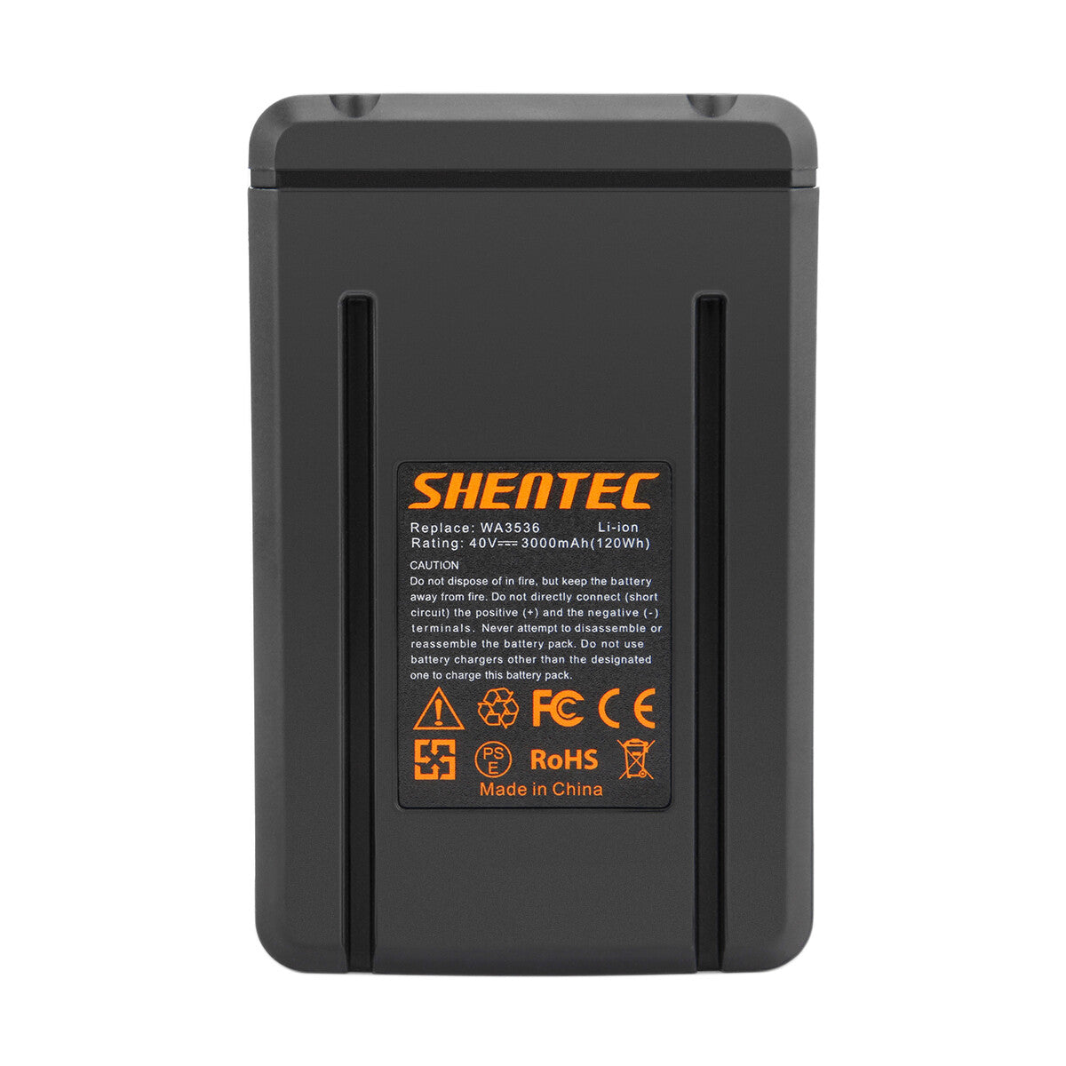 SHENTEC 3.0Ah 40V Akumulator Li-ion Do WORX WA3536 WA3734 WG268E WG568E WG168E WG368E WG770E