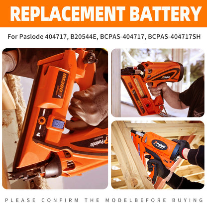 SHENTEC 4AH 6V Ni-MH BATERIA DO Paslode 404717 900400 902200 IM50 IM65 IM250