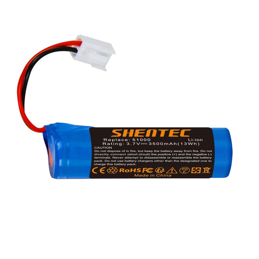 SHENTEC 3.7V 3500mAh akumulator litowo-jonowy zamienny do myjki do okien do Leifheit Dry&Clean 51000, 51002, 51113, 51114