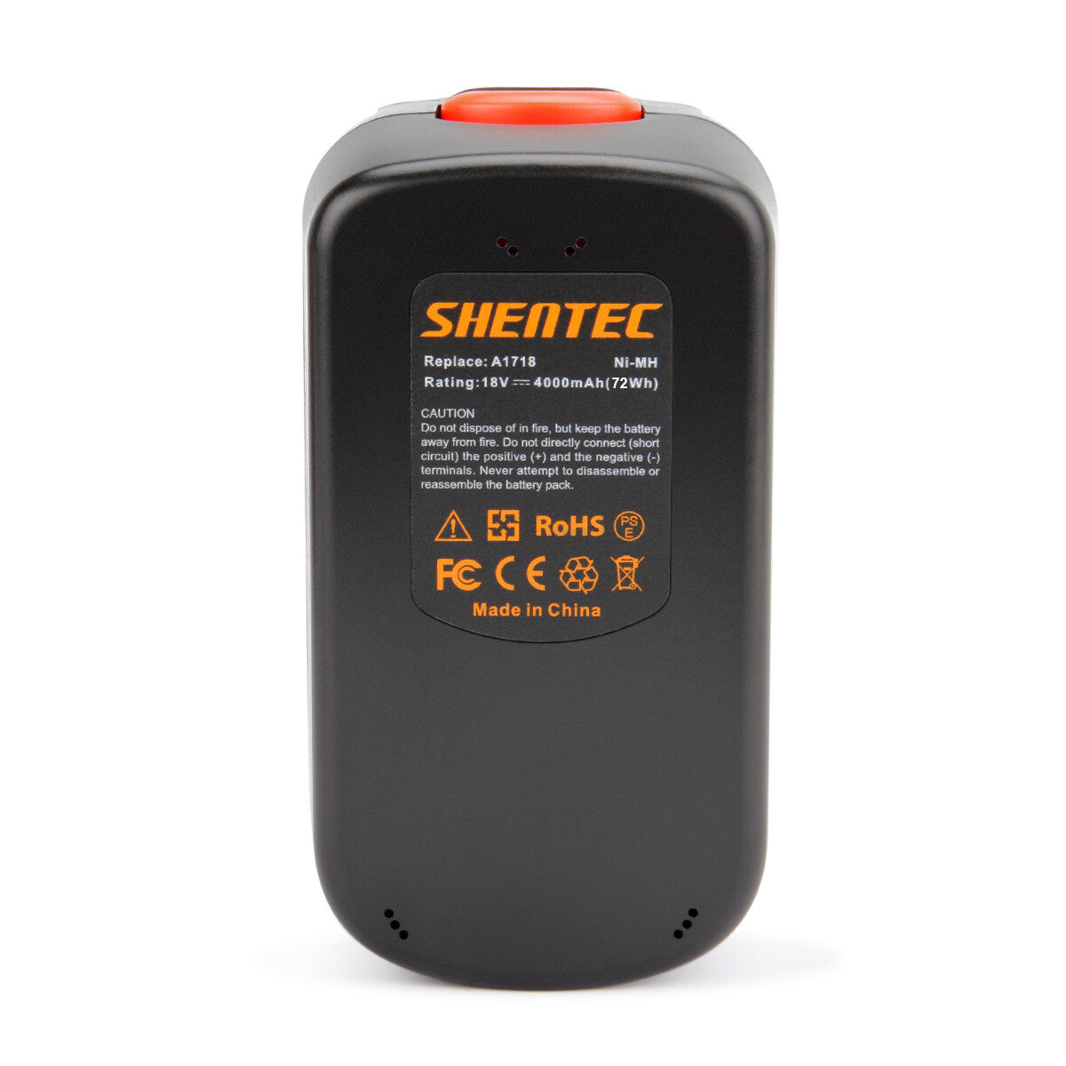 SHENTEC 2x 4000mAh Ni-MH AKUMULATORY DO BLACK DECKER A18 A1718 HPB18 FSB18 FS18BX FS18FL
