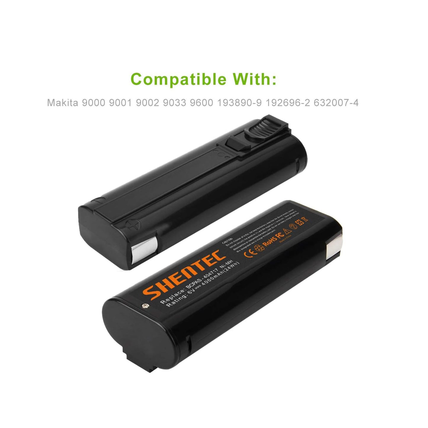 SHENTEC 2x 4Ah 6V akumulator do Paslode 404717 B20544E 900600 IM250 IM350 IM65 IM50