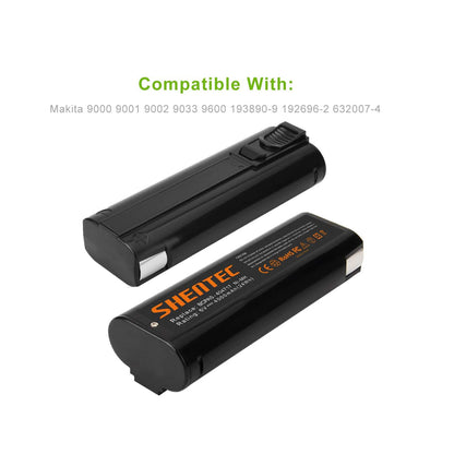 SHENTEC 2x 4Ah 6V akumulator do Paslode 404717 B20544E 900600 IM250 IM350 IM65 IM50