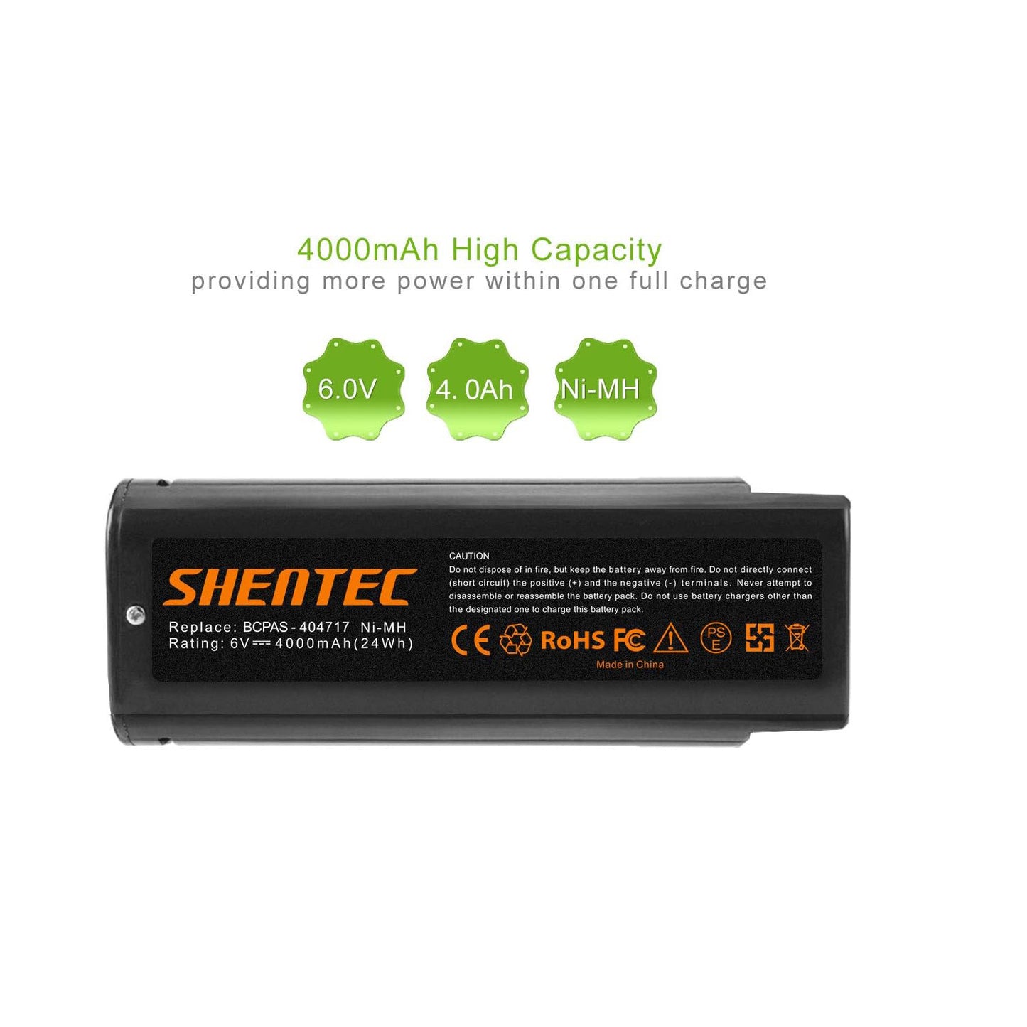 SHENTEC 2x 4Ah 6V akumulator do Paslode 404717 B20544E 900600 IM250 IM350 IM65 IM50