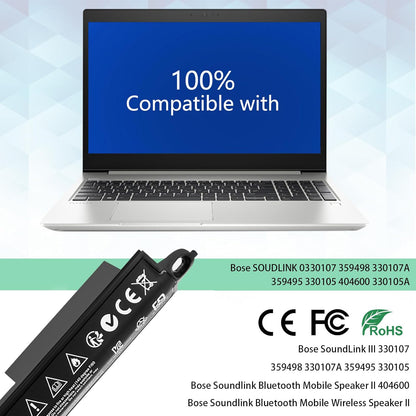 SHENTEC 359495 2600mAh bateria zastępcza do Bose SoundLink III