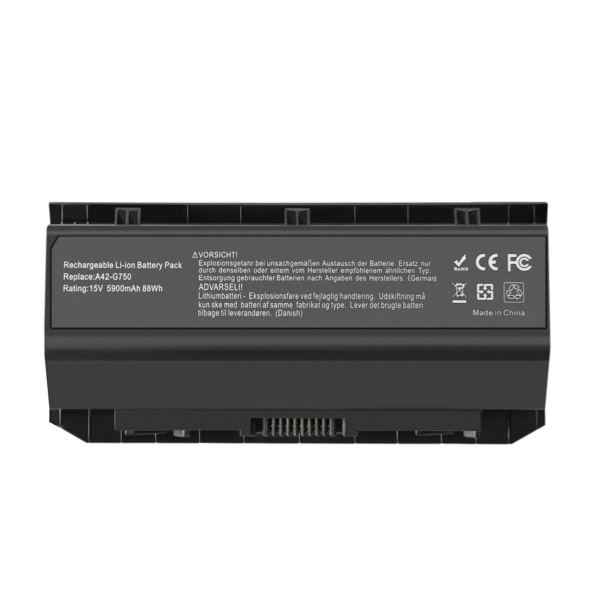 Akumulator 5.2Ah 15V A42-G750 do ASUS ROG G750 G750J G750JS G750JM G750JH G750JZ