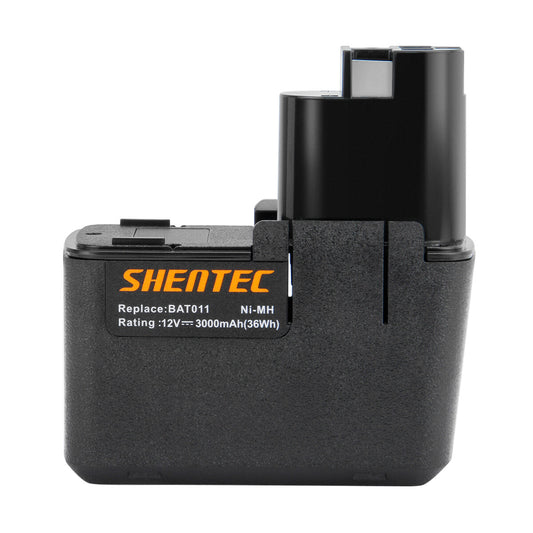 SHENTEC 3.0AH 12V Akumulator Ni-MH do Bosch BAT011 H1214N 2607335054 2607335055 2607335071