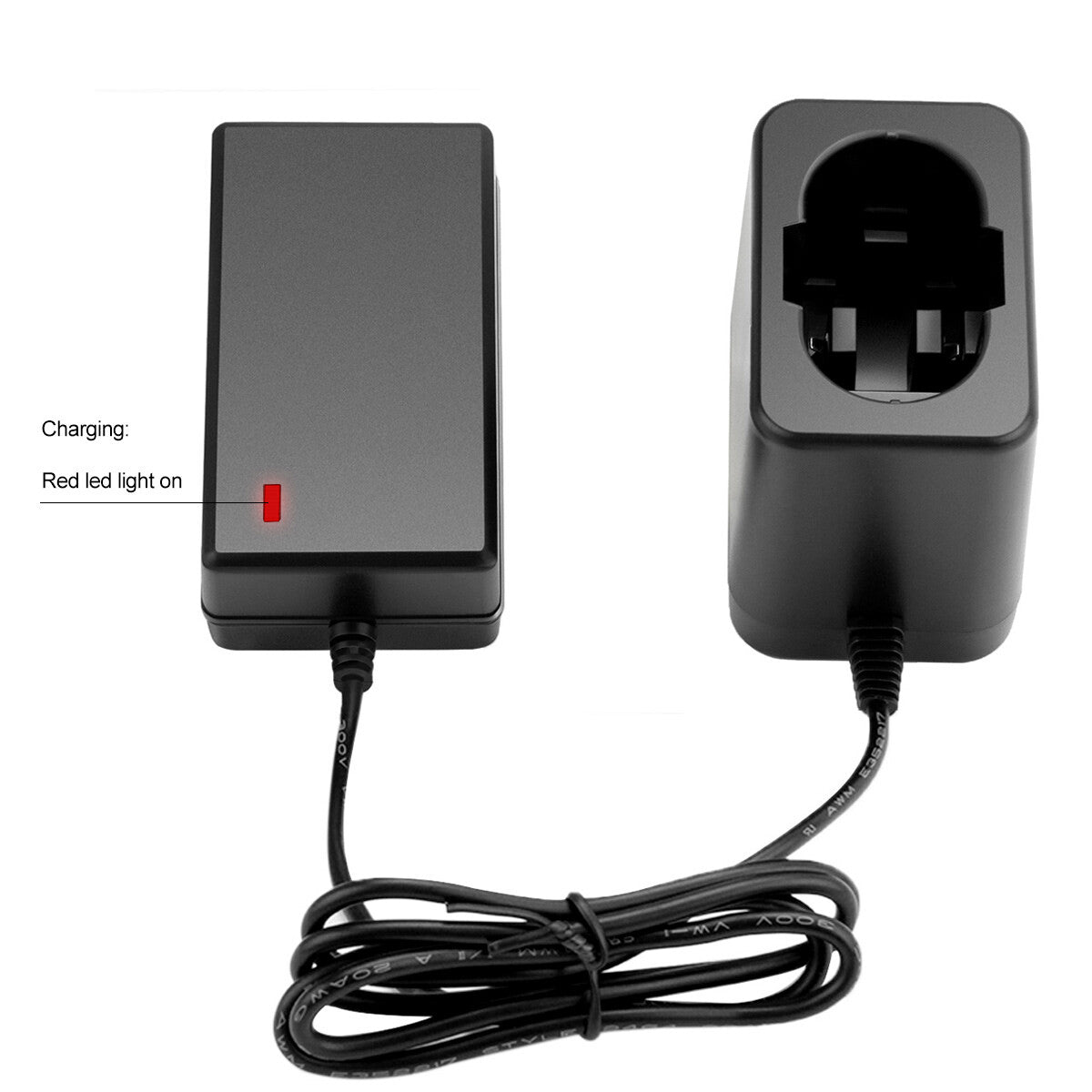 SHENTEC Zestaw 2 akumulatorów 14.4V + ładowarka do Bosch BAT040 BAT140 BAT038 2607335276