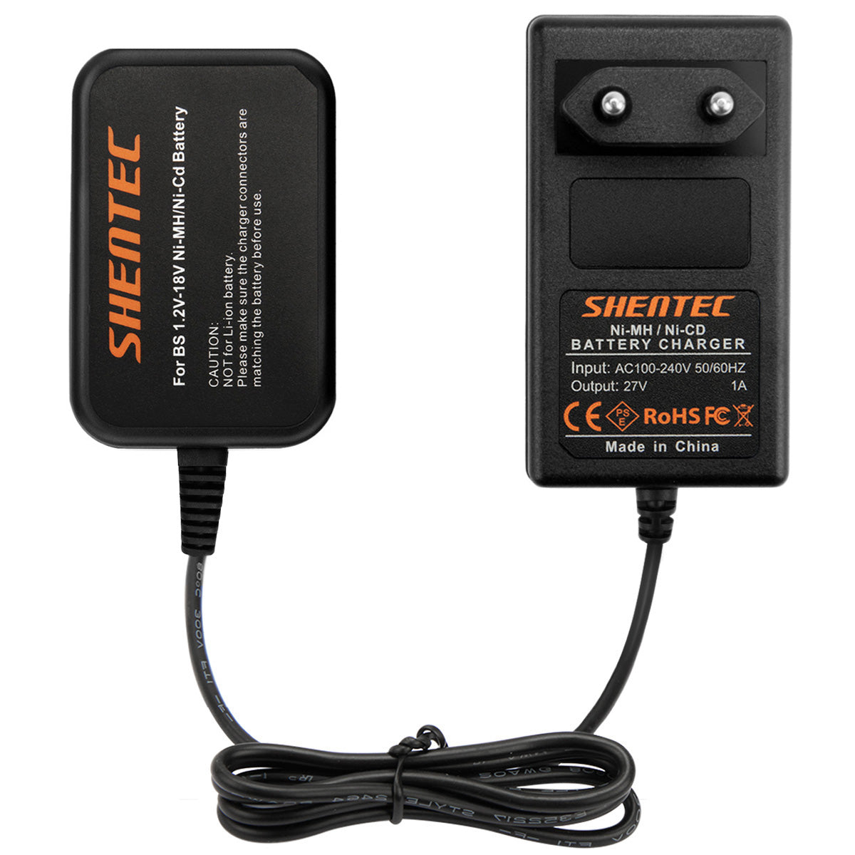 SHENTEC Zestaw 2 akumulatorów 14.4V + ładowarka do Bosch BAT040 BAT140 BAT038 2607335276