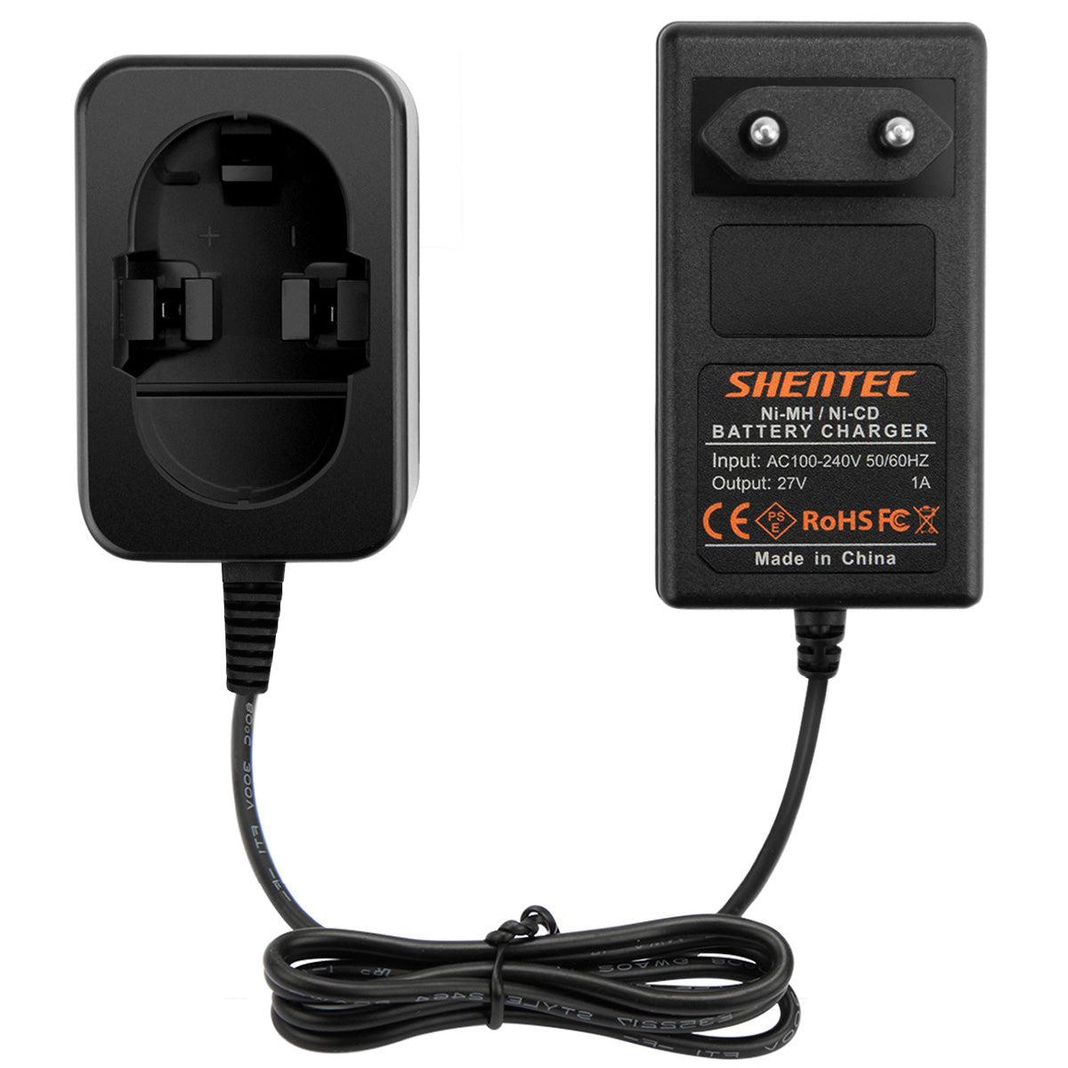 SHENTEC Zestaw 2 akumulatorów 14.4V + ładowarka do Bosch BAT040 BAT140 BAT038 2607335276