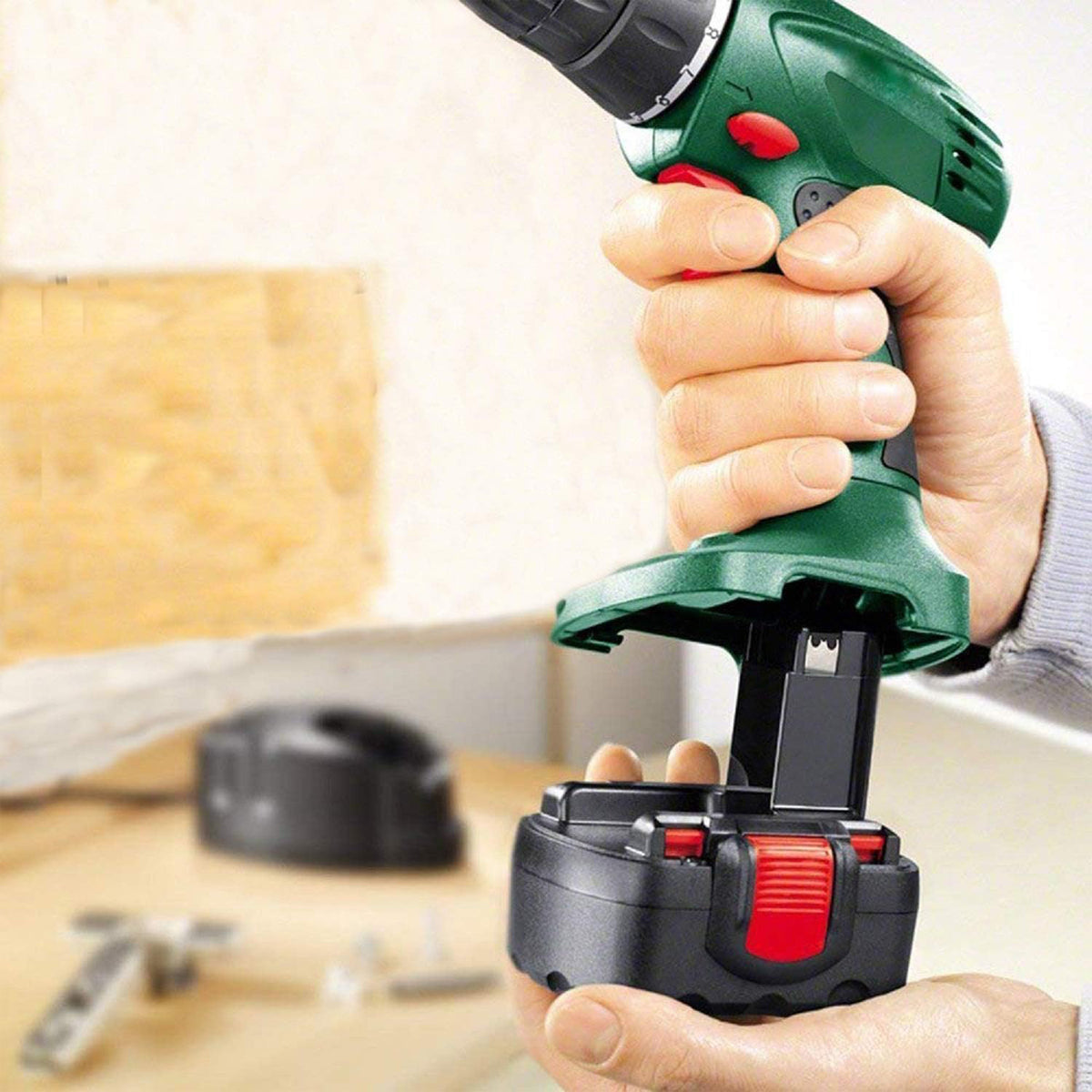 SHENTEC 14.4V 3.5Ah Ni-MH Bateria Zastępcza Kompatybilna z BAT038 BAT040 BAT041 BAT140 BAT159 2607335263 2607335264 2607335275 2607335276 2607335385