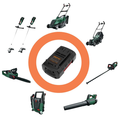 SHENTEC 36V 5aH Akumulator litowo-jonowy zamienny do Bosch Rotak 32 LI 34 LI 37 LI 43 LI Bosch 36V BAT810 BAT836 BAT840 D70771 2607336003