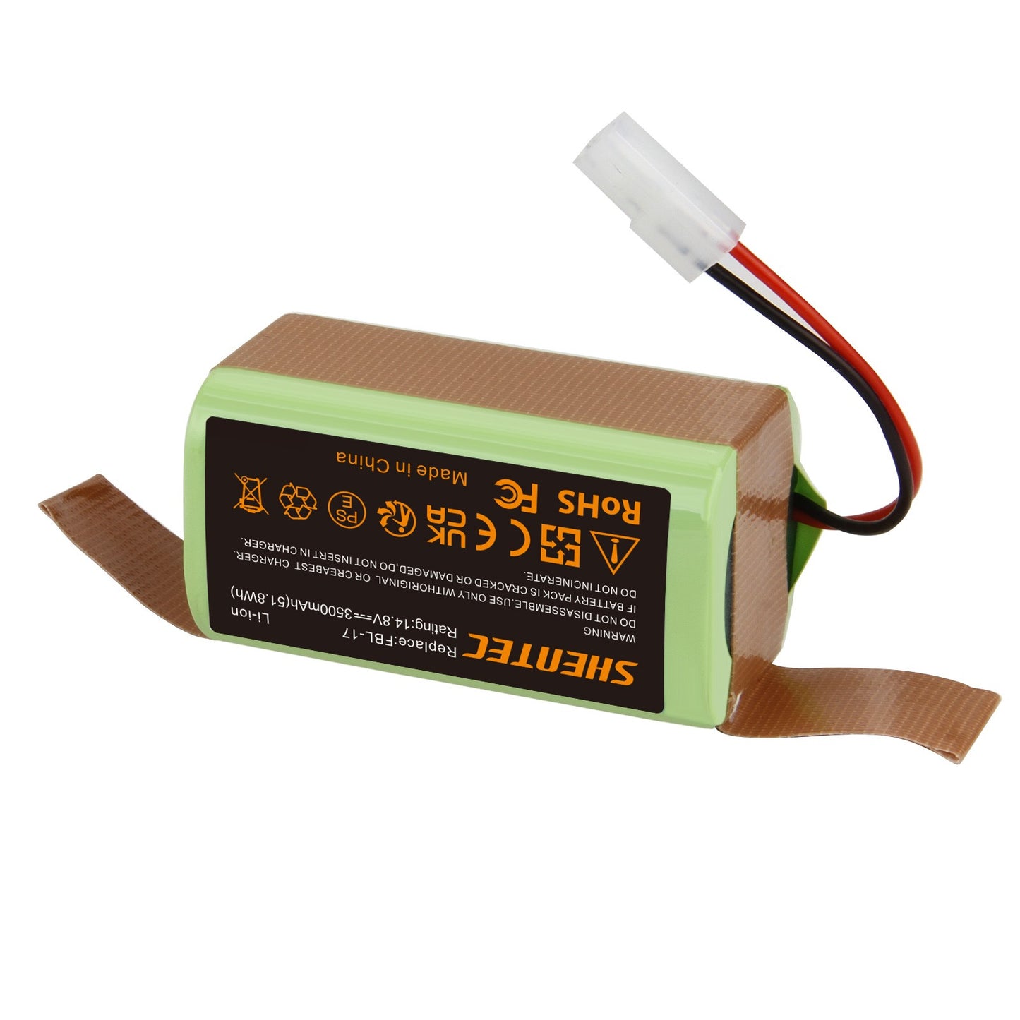 SHENTEC Akumulator 14.8V 3.5Ah do Bissell EV675,2503, 2933, 2859, 3115,Bob Sweep WJ540011