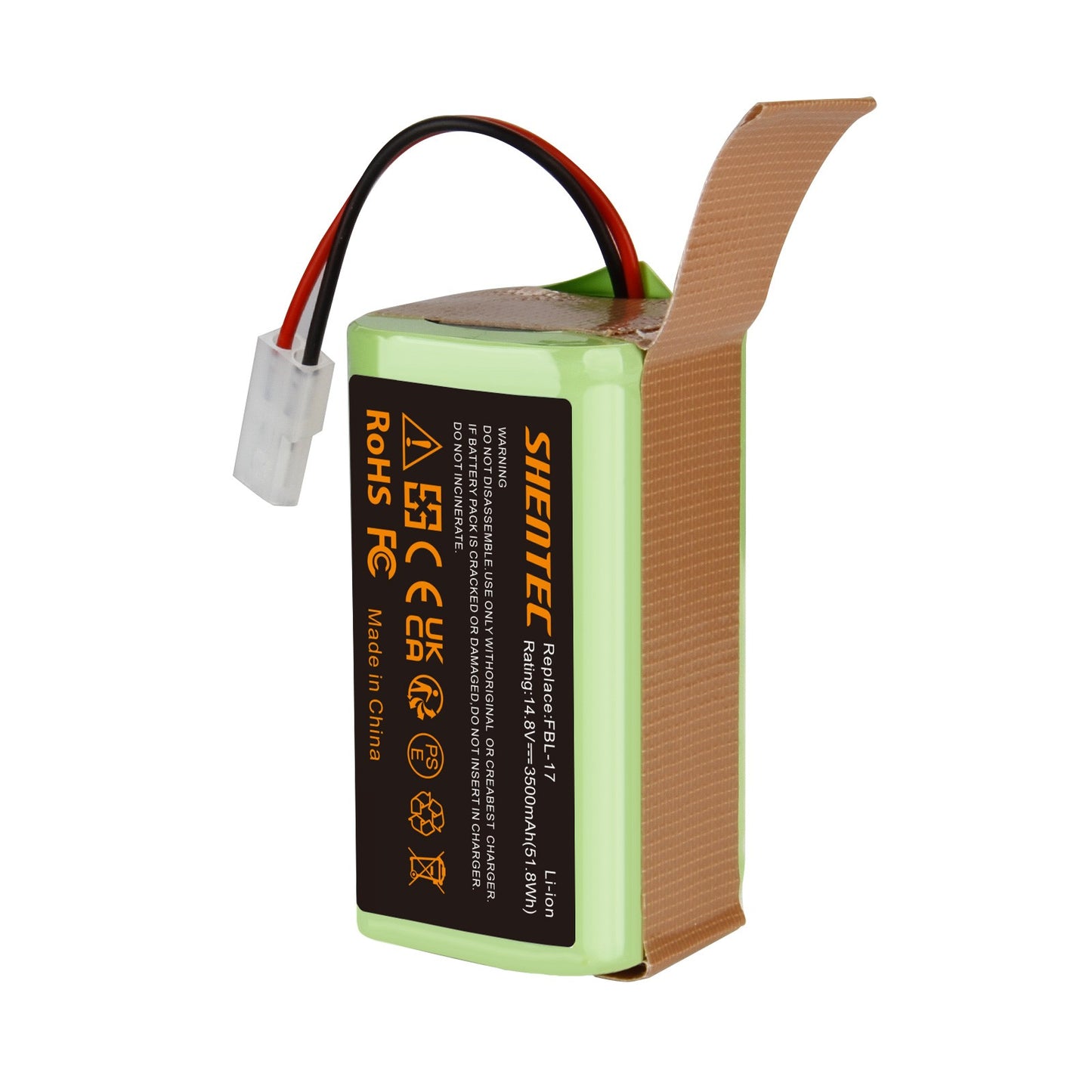 SHENTEC Akumulator 14.8V 3.5Ah do Bissell EV675,2503, 2933, 2859, 3115,Bob Sweep WJ540011