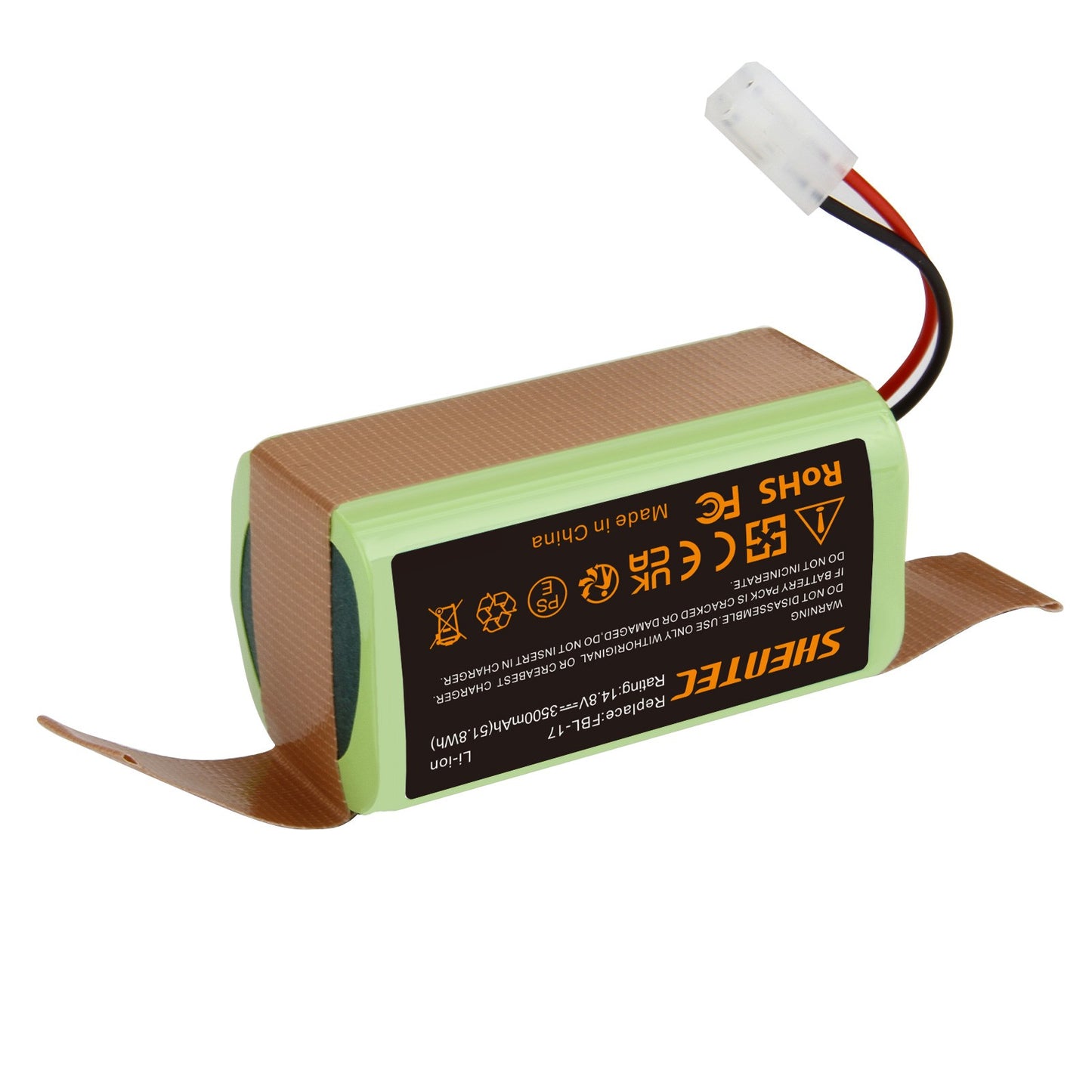 SHENTEC Akumulator 14.8V 3.5Ah do Bissell EV675,2503, 2933, 2859, 3115,Bob Sweep WJ540011