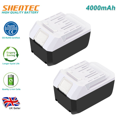 SHENTEC 2X 4000mAh 14.4V LI-ion zamienny akumulator do Makita BL1413G BL1411G BL1415G DF347D UH420D