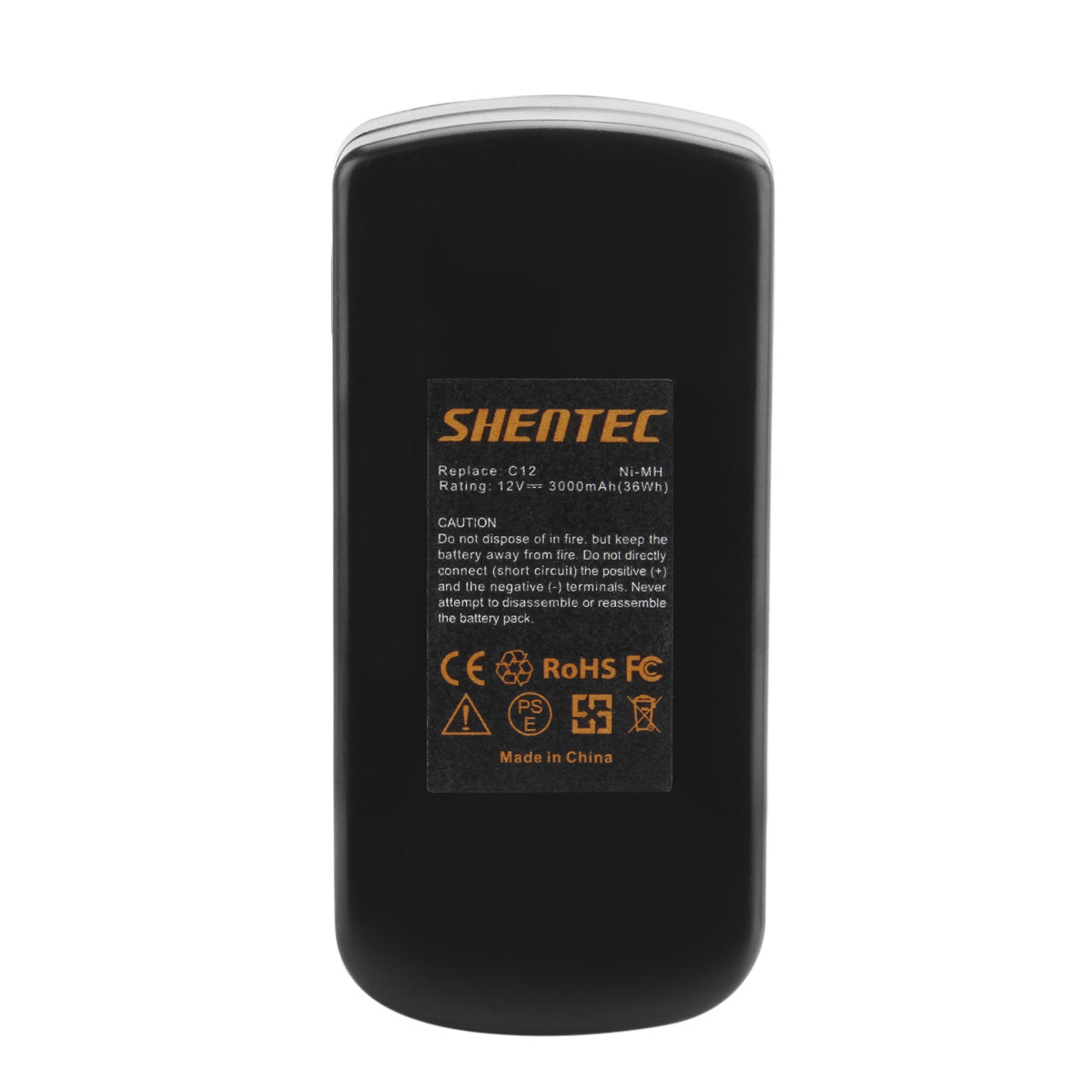 SHENTEC Akumulator Ni-MH 3,5Ah 12V do Festool C12 C12LI T12+3 BPC12 BPS12C BPS12S
