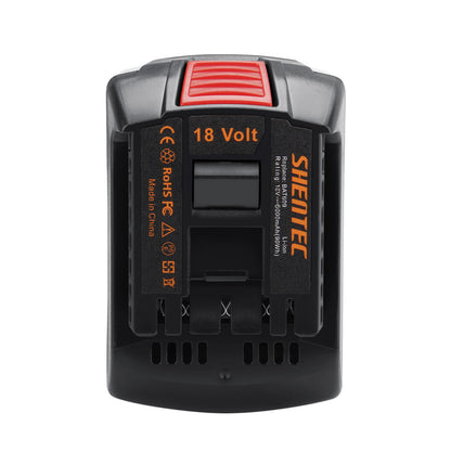 SHENTEC 2X Akumulator Li-Ion 18V 6Ah do BOSCH GDR GSR GSB GWS GBH GDS BAT618 BAT609 CCS CRS