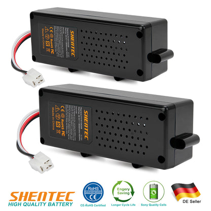 SHENTEC 2 Sztuki 32.4V 5.0Ah Akumulator Li-ion dla Bosch Indego F016104299 Indego 800 1000 1200 3600