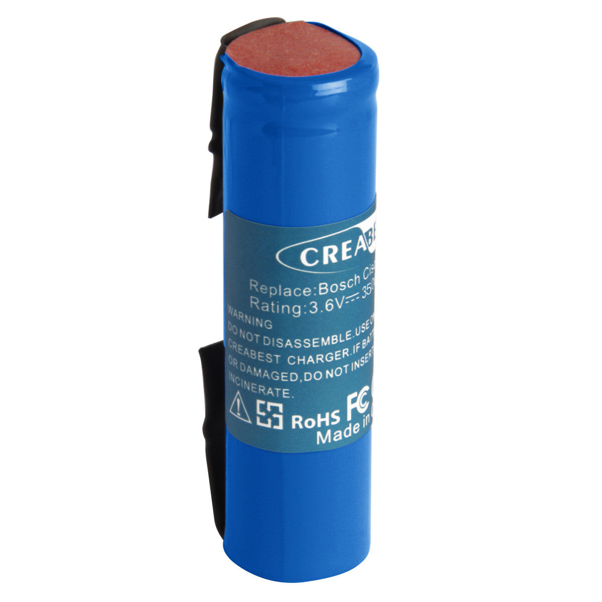 SHENTEC 3.6V 3.5Ah Li-ion Zastępczy akumulator do Bosch PTK 3.6Li PSR Select 3.6 ISO IXO XEO ISIO