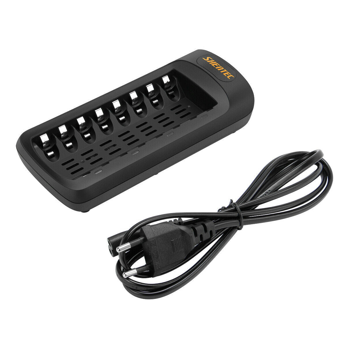 SHENTEC Inteligentna ładowarka LED do 8 akumulatorów AA/AAA Ni-MH/Ni-Cd