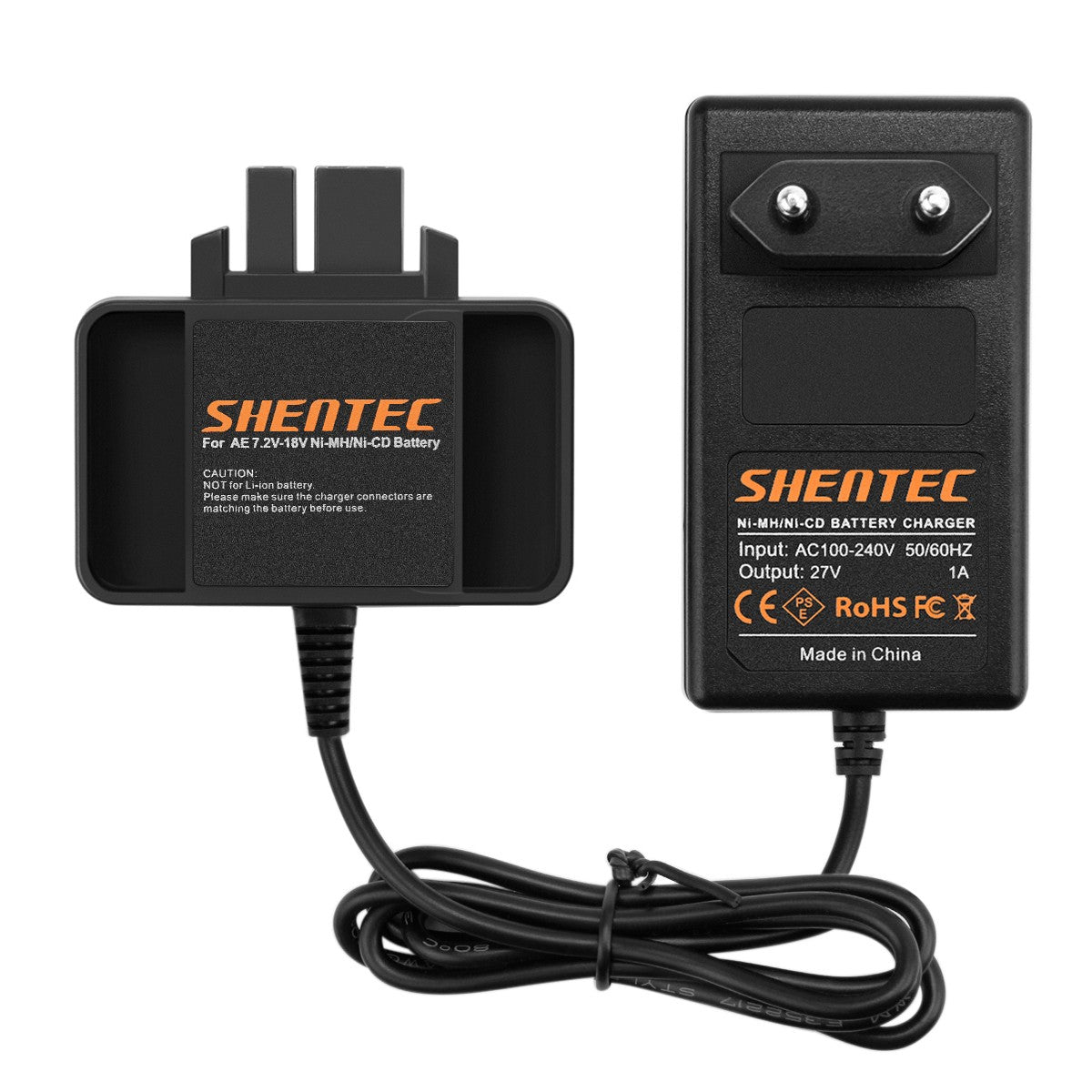 SHENTEC Ładowarki do akumulatorów do Milwaukee AEG B9.6 BX9.6 BXS9.6 MX9.6 4 932 366 429