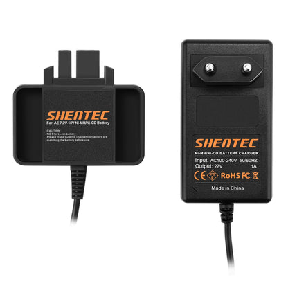 SHENTEC Ładowarki do akumulatorów do Milwaukee AEG B9.6 BX9.6 BXS9.6 MX9.6 4 932 366 429