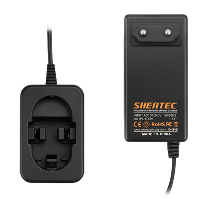 SHENTEC Ładowarka do akumulatorów Ni-MH/CD 7.2V-24V do Bosch BAT040 BAT045 BAT240 GDS GSR GS PSB