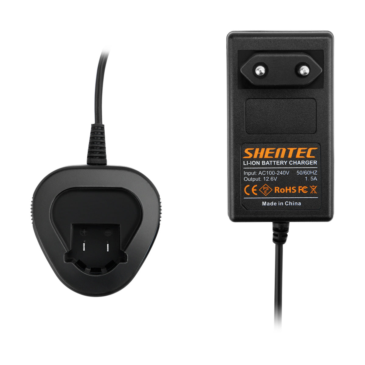 SHENTEC 10.8V/12V Ładowarka do akumulatorów Li-ion do Bosch BAT411 BAT412 BAT413 2607336864 2607336013