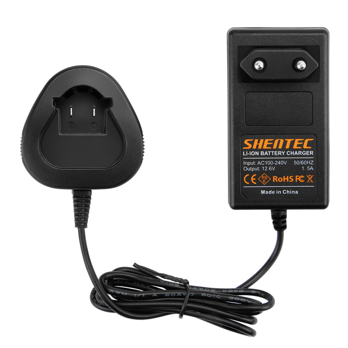 SHENTEC 10.8V/12V Ładowarka do akumulatorów Li-ion do Bosch BAT411 BAT412 BAT413 2607336864 2607336013