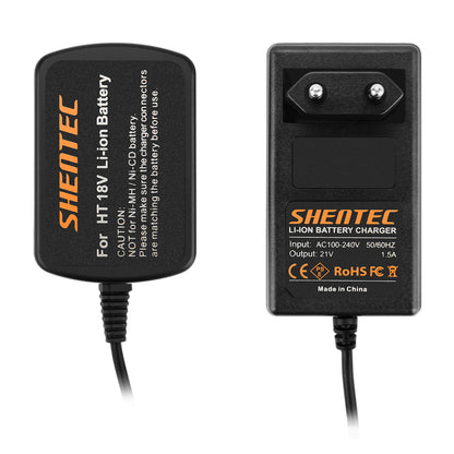 SHENTEC do Hitachi 18V Akku BCL1815 BCL1830 327730 327731 DS 18DMR ładowarka Li-ion