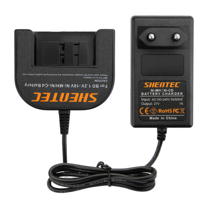 Ładowarka akumulatorów Ni-MH 9.6V-18V SHENTEC do Black Decker A12 A1712 FSB12 HPB12 B-8315 FS120B