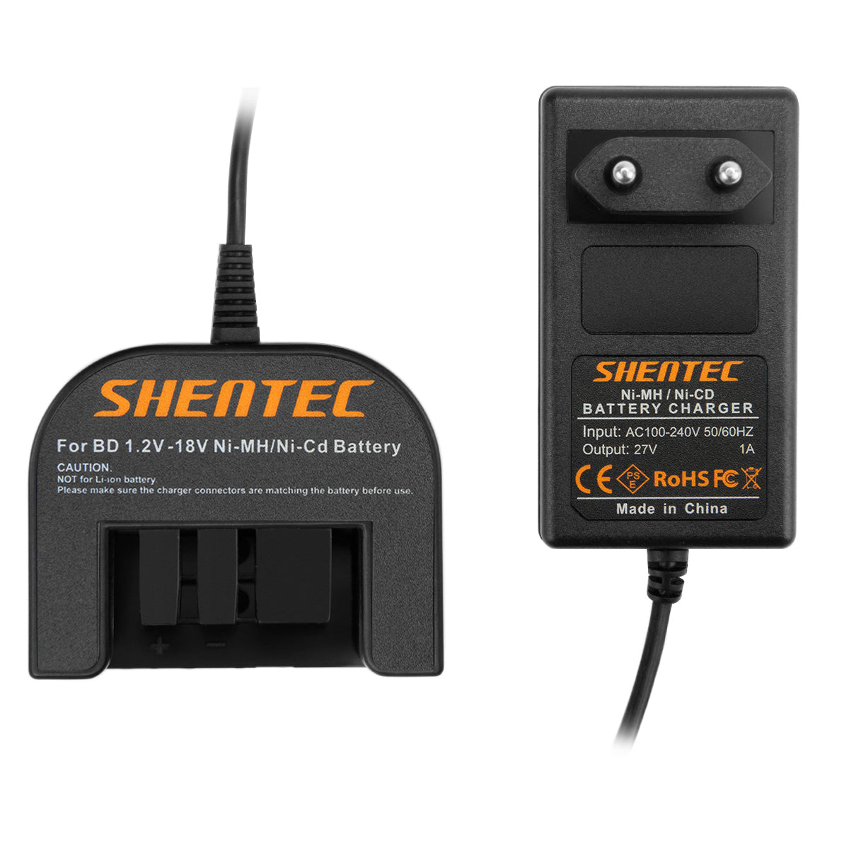 Ładowarka akumulatorów Ni-MH 9.6V-18V SHENTEC do Black Decker A12 A1712 FSB12 HPB12 B-8315 FS120B