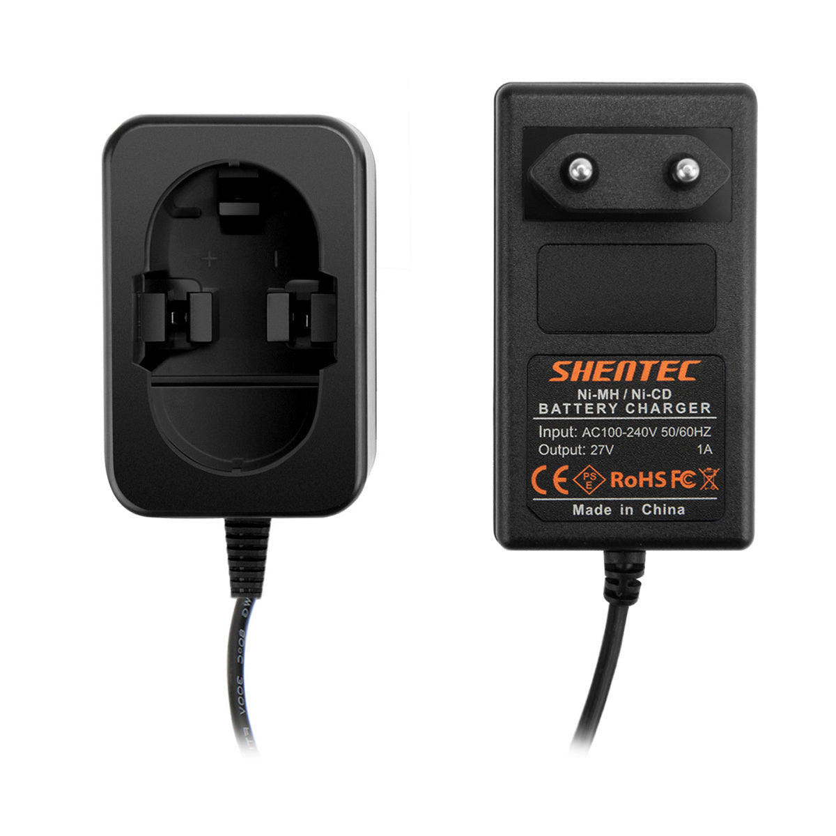 SHENTEC Ładowarka do akumulatorów Ni-MH do Bosch 7.2-18V BAT046 BAT048 BAT100 BAT119 BAT025 BAT189