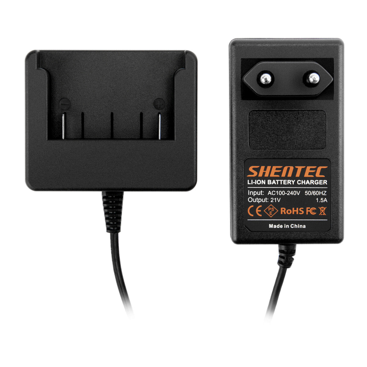 SHENTEC 18V LI-ION ŁADOWARKA DO AKUMULATORÓW DO BOSCH BAT609 BAT609G BAT610 BAT618 17618