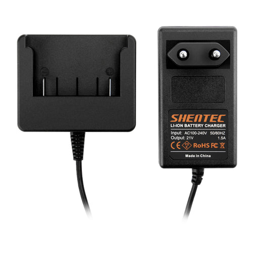 SHENTEC 18V LI-ION ŁADOWARKA DO AKUMULATORÓW DO BOSCH BAT609 BAT609G BAT610 BAT618 17618