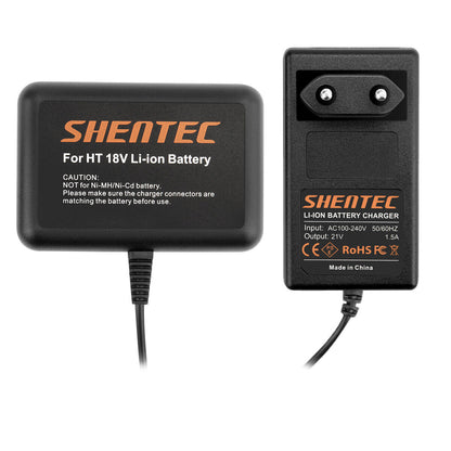 SHENTEC Ładowarka do akumulatorów Li-ion 18V do Hitachi BSL1815 BSL1830 330068 330557 330067