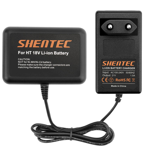 SHENTEC Ładowarka do akumulatorów Li-ion 18V do Hitachi BSL1815 BSL1830 330068 330557 330067