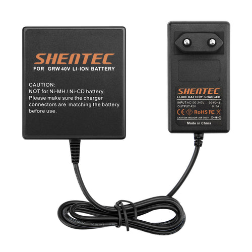 SHENTEC 40V Ładowarka Do Akumulatorów Litowych Dla GreenWorks 29472 29282 24322 25302 G-MAX