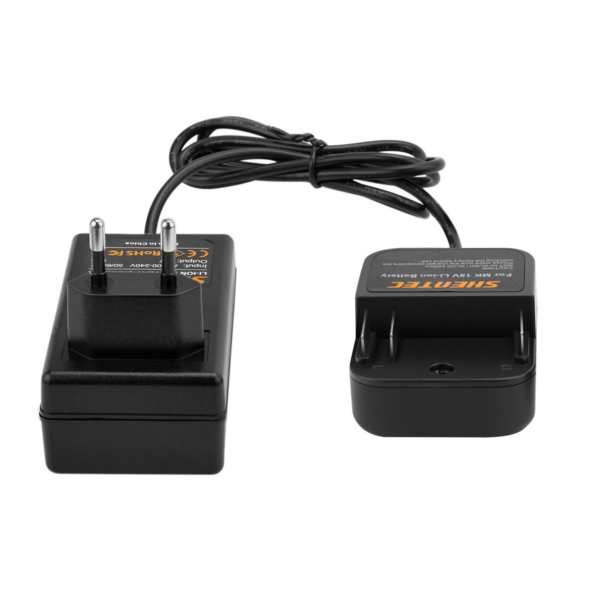 SHENTEC Ładowarka akumulatorów Li-ion do Makita BL1830 LXT400 BL1815 BL1840 194205-3 BL1850