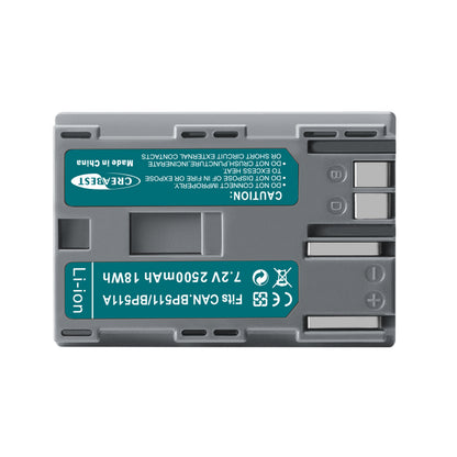 2x akumulator BP-511 i podwójna ładowarka z LCD do Canon EOS 40D 50D BP-511A 300D 20D 30D