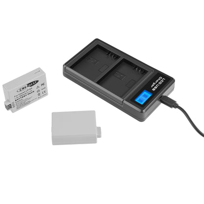 2× Akumulator LP-E5 1800mAh do Canon EOS 450D 500D 1000D Rebel T1i Xs Kiss X3 X2