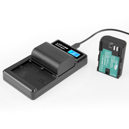 2x Akumulatory LP-E6/LP-E6N + Podwójna Ładowarka Do Canon EOS 90D, 5D Mark III/IV, 80D, 60D, 70D