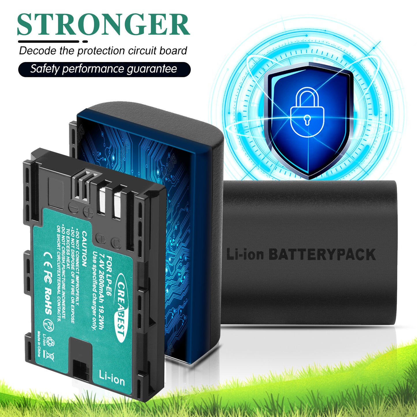 2x Akumulatory LP-E6/LP-E6N + Podwójna Ładowarka Do Canon EOS 90D, 5D Mark III/IV, 80D, 60D, 70D