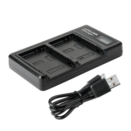 SHENTEC 2x akumulatory LP-E8 + podwójna ładowarka do Canon EOS 550D 600D 650D 700D Kiss T2i X4 X5